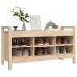 vidaXL Flurbank 110x40x60 cm Massivholz Kiefer vidaXL Flurbank 110x40x60 cm Massivholz Kiefer
