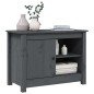 vidaXL TV-Schrank Grau 70x36,5x52 cm Massivholz Kiefer vidaXL TV-Schrank Grau 70x36,5x52 cm Massivholz Kiefer
