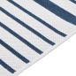 vidaXL Teppich Marineblau 120x180 cm Baumwolle vidaXL Teppich Marineblau 120x180 cm Baumwolle
