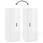 vidaXL 4-tlg. TV-Schrank-Set Hochglanz-Weiß Holzwerkstoff vidaXL 4-tlg. TV-Schrank-Set Hochglanz-Weiß Holzwerkstoff