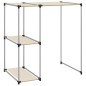 vidaXL Waschmaschinenregal Creme 87x55x90,5 cm Eisen vidaXL Waschmaschinenregal Creme 87x55x90,5 cm Eisen