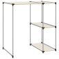vidaXL Waschmaschinenregal Creme 87x55x90,5 cm Eisen vidaXL Waschmaschinenregal Creme 87x55x90,5 cm Eisen