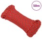 vidaXL Bootsseil Rot 4 mm 50 m Polypropylen vidaXL Bootsseil Rot 4 mm 50 m Polypropylen