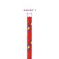 vidaXL Bootsseil Rot 4 mm 50 m Polypropylen vidaXL Bootsseil Rot 4 mm 50 m Polypropylen