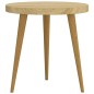 vidaXL 3-tlg. Beistelltisch-Set Hellbraun MDF und Eisen vidaXL 3-tlg. Beistelltisch-Set Hellbraun MDF und Eisen