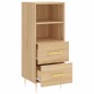 vidaXL Sideboard Sonoma-Eiche 34,5x34x90 cm Holzwerkstoff vidaXL Sideboard Sonoma-Eiche 34,5x34x90 cm Holzwerkstoff