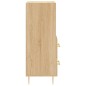 vidaXL Sideboard Sonoma-Eiche 34,5x34x90 cm Holzwerkstoff vidaXL Sideboard Sonoma-Eiche 34,5x34x90 cm Holzwerkstoff