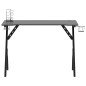 vidaXL Gaming-Schreibtisch mit Y-Gestell Schwarz und Rot 110x60x75 cm vidaXL Gaming-Schreibtisch mit Y-Gestell Schwarz und Rot 110x60x75 cm