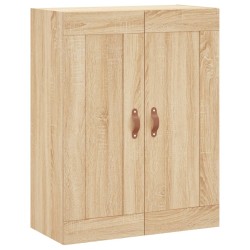 vidaXL Wandschrank Sonoma-Eiche 69,5x34x90 cm Holzwerkstoff