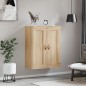 vidaXL Wandschrank Sonoma-Eiche 69,5x34x90 cm Holzwerkstoff vidaXL Wandschrank Sonoma-Eiche 69,5x34x90 cm Holzwerkstoff