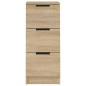 vidaXL Sideboards 2 Stk. Sonoma-Eiche 30x30x70 cm Holzwerkstoff vidaXL Sideboards 2 Stk. Sonoma-Eiche 30x30x70 cm Holzwerkstoff