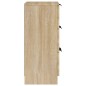 vidaXL Sideboards 2 Stk. Sonoma-Eiche 30x30x70 cm Holzwerkstoff vidaXL Sideboards 2 Stk. Sonoma-Eiche 30x30x70 cm Holzwerkstoff