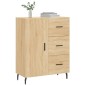 vidaXL Sideboard Sonoma-Eiche 69,5x34x90 cm Holzwerkstoff vidaXL Sideboard Sonoma-Eiche 69,5x34x90 cm Holzwerkstoff