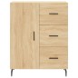 vidaXL Sideboard Sonoma-Eiche 69,5x34x90 cm Holzwerkstoff vidaXL Sideboard Sonoma-Eiche 69,5x34x90 cm Holzwerkstoff