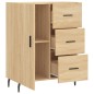vidaXL Sideboard Sonoma-Eiche 69,5x34x90 cm Holzwerkstoff vidaXL Sideboard Sonoma-Eiche 69,5x34x90 cm Holzwerkstoff