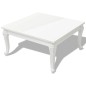 vidaXL Couchtisch 80x80x42 cm Hochglanz-Weiß vidaXL Couchtisch 80x80x42 cm Hochglanz-Weiß