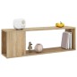 vidaXL TV-Schrank Sonoma-Eiche 100x24x32 cm Holzwerkstoff vidaXL TV-Schrank Sonoma-Eiche 100x24x32 cm Holzwerkstoff