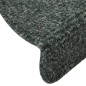 vidaXL Selbstklebende Treppenmatten 10 Stk. Grün 56x17x3 cm Nadelvlies vidaXL Selbstklebende Treppenmatten 10 Stk. Grün 56x17x3 cm Nadelvlies