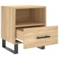 vidaXL Nachttische 2 Stk. Sonoma-Eiche 40x35x47,5 cm Holzwerkstoff vidaXL Nachttische 2 Stk. Sonoma-Eiche 40x35x47,5 cm Holzwerkstoff