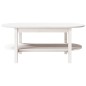 vidaXL Couchtisch Weiß 110x55x45 cm Massivholz Kiefer vidaXL Couchtisch Weiß 110x55x45 cm Massivholz Kiefer