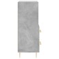 vidaXL Sideboard Betongrau 34,5x34x90 cm Holzwerkstoff vidaXL Sideboard Betongrau 34,5x34x90 cm Holzwerkstoff