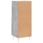 vidaXL Sideboard Betongrau 34,5x34x90 cm Holzwerkstoff vidaXL Sideboard Betongrau 34,5x34x90 cm Holzwerkstoff