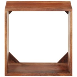 vidaXL Wandregal 40x30x40 cm Massivholz Akazie