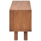 vidaXL TV-Schrank 110x30x45 cm Teak Massivholz vidaXL TV-Schrank 110x30x45 cm Teak Massivholz