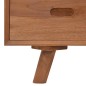 vidaXL TV-Schrank 110x30x45 cm Teak Massivholz vidaXL TV-Schrank 110x30x45 cm Teak Massivholz