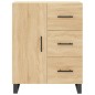 vidaXL Sideboard Sonoma-Eiche 69,5x34x90 cm Holzwerkstoff vidaXL Sideboard Sonoma-Eiche 69,5x34x90 cm Holzwerkstoff