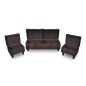 vidaXL Sitztruhen-Set 3 Stk. Braun vidaXL Sitztruhen-Set 3 Stk. Braun