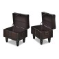 vidaXL Sitztruhen-Set 3 Stk. Braun vidaXL Sitztruhen-Set 3 Stk. Braun