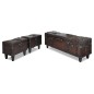 vidaXL Sitztruhen-Set 3 Stk. Braun vidaXL Sitztruhen-Set 3 Stk. Braun