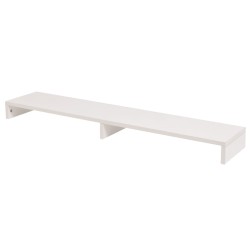 vidaXL TV-Schrank Holzwerkstoff 110x23,5x9 cm Weiß