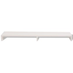 vidaXL TV-Schrank Holzwerkstoff 110x23,5x9 cm Weiß