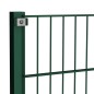 Zaunfeld mit Pfosten Eisen 6,8 x 1,2 m Grün Zaunfeld mit Pfosten Eisen 6,8 x 1,2 m Grün