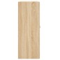 vidaXL Wandschrank Sonoma-Eiche 69,5x34x90 cm Holzwerkstoff vidaXL Wandschrank Sonoma-Eiche 69,5x34x90 cm Holzwerkstoff