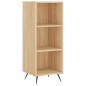 vidaXL Regalschrank Sonoma-Eiche 34,5x32,5x90 cm Holzwerkstoff vidaXL Regalschrank Sonoma-Eiche 34,5x32,5x90 cm Holzwerkstoff