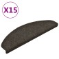 vidaXL Selbstklebende Treppenmatten 15 Stk. Hellbraun 65x21x4cm vidaXL Selbstklebende Treppenmatten 15 Stk. Hellbraun 65x21x4cm