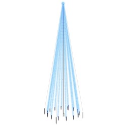 vidaXL LED-Weihnachtsbaum mit Erdnägeln Blau 1134 LEDs 800 cm