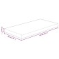 vidaXL Regalboden 60x20x2,5 cm Unbehandeltes Massivholz Eiche vidaXL Regalboden 60x20x2,5 cm Unbehandeltes Massivholz Eiche