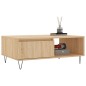 vidaXL Couchtisch Sonoma-Eiche 90x60x35 cm Holzwerkstoff vidaXL Couchtisch Sonoma-Eiche 90x60x35 cm Holzwerkstoff