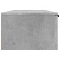 vidaXL Wandschrank Betongrau 102x30x20 cm Holzwerkstoff vidaXL Wandschrank Betongrau 102x30x20 cm Holzwerkstoff
