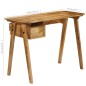 vidaXL Schreibtisch 110x50x76 cm Mango Massivholz vidaXL Schreibtisch 110x50x76 cm Mango Massivholz