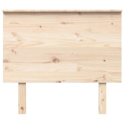 vidaXL Bett-Kopfteil 94x6x82,5 cm Massivholz Kiefer