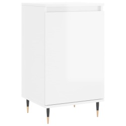 vidaXL Sideboard Hochglanz-Weiß 40x35x70 cm Holzwerkstoff