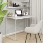 vidaXL Computertisch Weiß 110x60x70 cm Holzwerkstoff vidaXL Computertisch Weiß 110x60x70 cm Holzwerkstoff