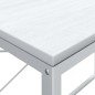 vidaXL Computertisch Weiß 110x60x70 cm Holzwerkstoff vidaXL Computertisch Weiß 110x60x70 cm Holzwerkstoff