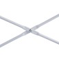 vidaXL Computertisch Weiß 110x60x70 cm Holzwerkstoff vidaXL Computertisch Weiß 110x60x70 cm Holzwerkstoff