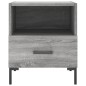 vidaXL Nachttisch Betongrau 40x35x47,5 cm Holzwerkstoff vidaXL Nachttisch Betongrau 40x35x47,5 cm Holzwerkstoff